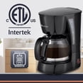thumbnail image 3 of Cafetera Newhouse Electric NHCM-001-5 0.6L 5 tazas, 3 of 6