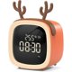 thumbnail image 1 of Rechargeable Wooden Night Light Alarm Clock With Adjustable Brightness, 1 of 5