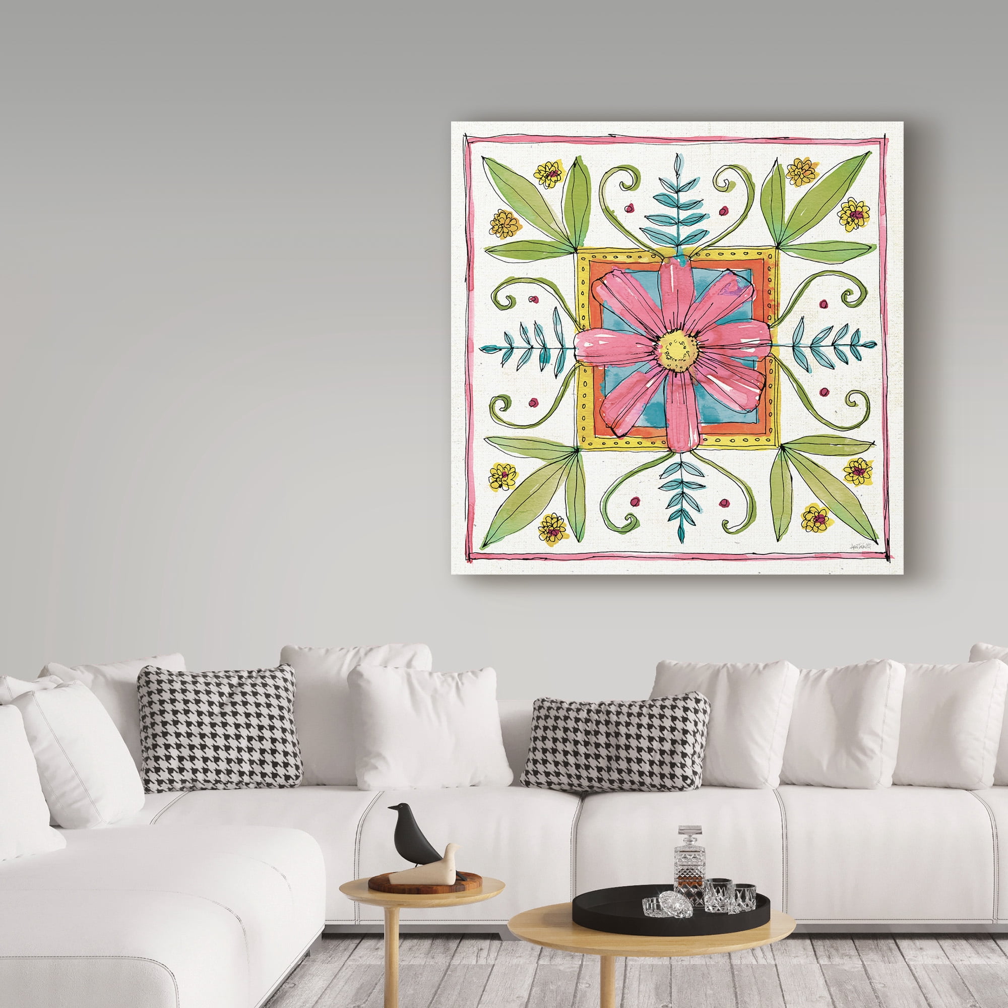 Trademark Fine Art 'Simply Petals XII' Canvas Art by Anne Tavoletti