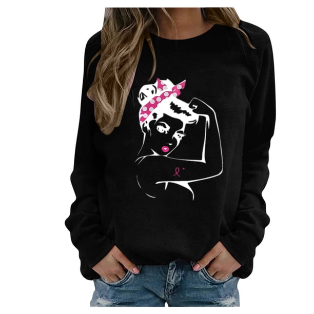 Moda mujer casual manga larga o-cuello impreso damas sudaderas tops Pompotops gfhjh1177