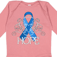 thumbnail image 4 of Inktastic Hope-Colon Cancer Awareness Boys or Girls Long Sleeve Baby Bodysuit, 4 of 5