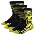 thumbnail image 1 of Calcetines suaves AeroX SockStarWar02 3 Pares C3PO Algodón, 1 of 2