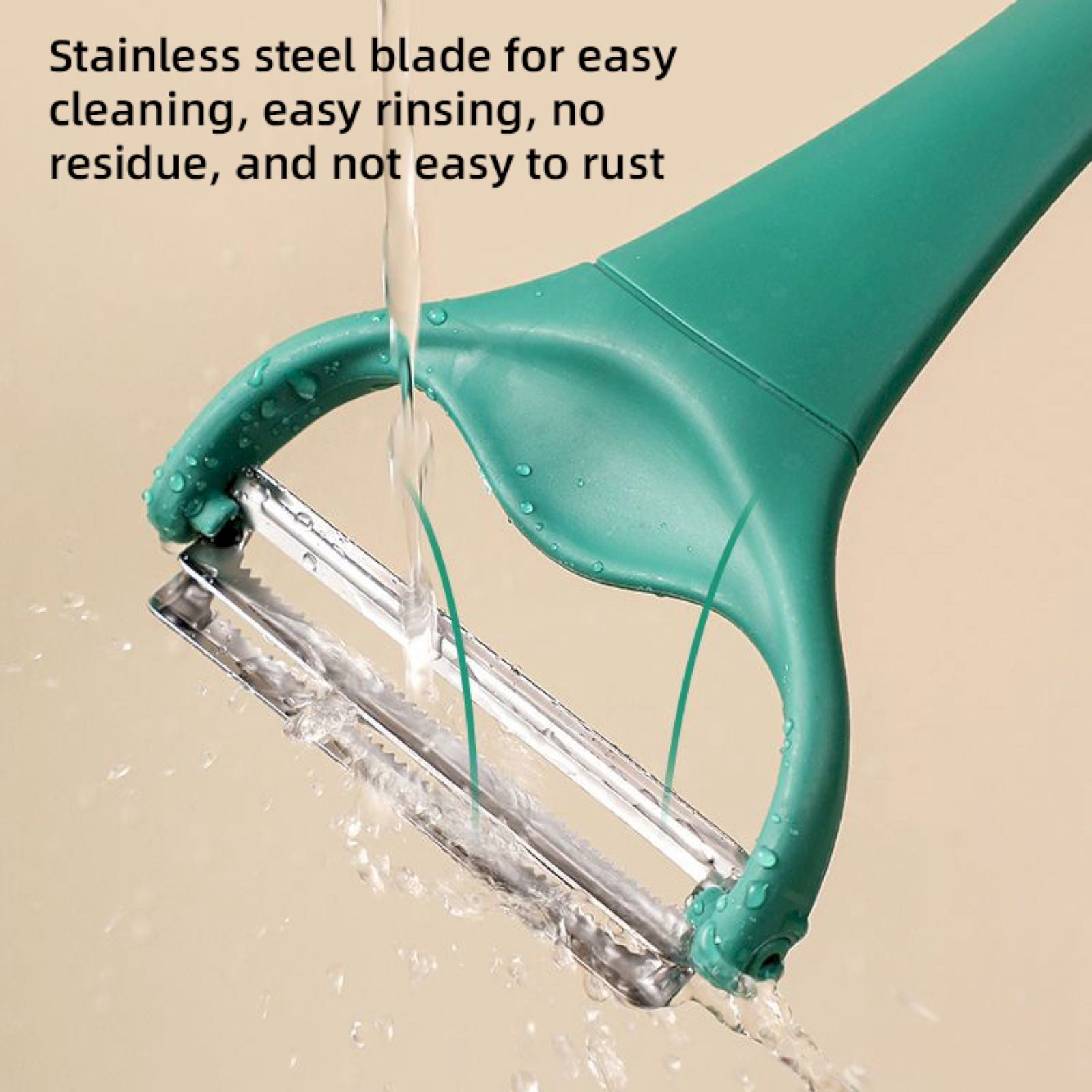 HomeNest Cabbage Peeler and Shredder Dual Blades Non-Slip Handle 1 Count
