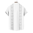 thumbnail image 7 of ZUBKTE Men's Shirt Vintage Bowling Short Sleeve Button Down Hawaiian Summer Beach Printed Casual Shirts S-4XL, 7 of 7
