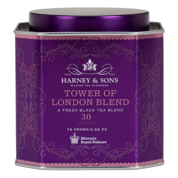 Té Harney & Sons Torre de Londres Negro con Vainilla 30 Sachets