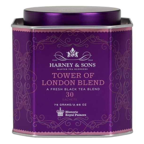 Té Harney & Sons Torre de Londres Negro con Vainilla 30 Sachets