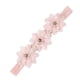thumbnail image 4 of Diadema de flores con cinta de grogrén para niñas pequeñas, adecuada para niños y niñas pequeñas como accesorios para el cabello para fiestas, bodas y fotos (3 piezas), 4 of 5