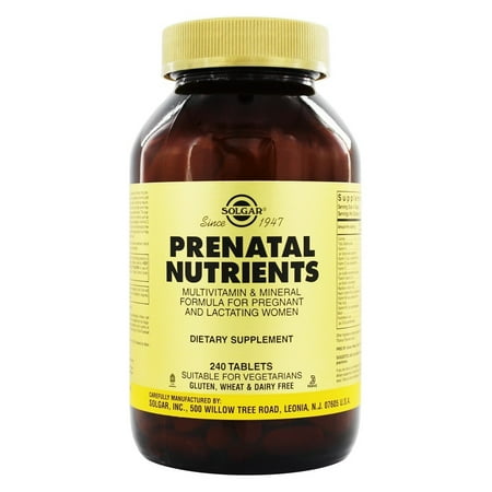 Solgar - Prenatal Nutrients - 240 Tablets