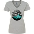 thumbnail image 3 of Inktastic Pigeon Forge, Tennessee- Mountains Women's V-Neck T-Shirt, 3 of 5