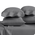 thumbnail image 1 of Bare Home Juego de Fundas de Almohada Colección Premium 1800, Doble Cepillado, Ultra Suave, Tamaño Estándar, Gris, 4 Unidades, 1 of 7