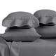 thumbnail image 1 of Bare Home Juego de Fundas de Almohada Colección Premium 1800, Doble Cepillado, Ultra Suave, Tamaño Estándar, Gris, 4 Unidades, 1 of 7