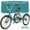 Peacock Green, variant on Lilypelle Adult Tricycles 7 Speed 26 inch Three Wheel Bike Cruiser Trike with Low-Step Through Frame/Large Basket for Men, Women, Seniors,Cyan