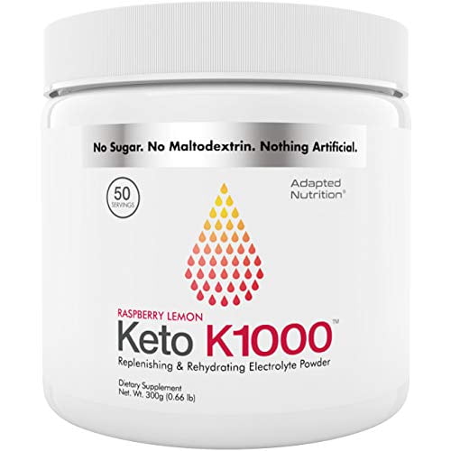 Keto K1000 Electrolyte Powder Boost Energy & Beat Leg Cramps No
