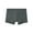 Dark Gray, variant on Lovzfmll Men's Underwear Elastic Waist Boxer Briefs, Solid Color Comfort Shorts, Comfort Breathable Everyday Underwear