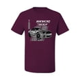 thumbnail image 2 of Boss 350 Mustang for Muscle Car lovers | Mens Cars and Trucks Graphic T-Shirt, Maroon, 2XL, 2 of 3