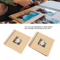 thumbnail image 4 of Juego De álbumes De Bricolaje Para Bebés, Kit De álbumes De Recortes De Tapa Dura De 2 Piezas Con Cubierta De Ventana Para Tendencias Personalizadas, Libro De Arte Para Niños, 4 of 7