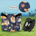 thumbnail image 6 of Haosy Happy Corgis and Flower Golf Mallet Putter Cover Strong Magnetic Leather Golf Club Headcover Closure, 6 of 7