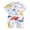 White, variant on Aayomet Summer Outfit Baby Girls Boys Cotton Linen Button Cartoon Dinosaur Footless Zipper Pajamas Baby Boy,White 6-9 Months
