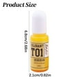 thumbnail image 2 of Clearance UV Drip Adhesive UV under $5,10ml Epoxy Transparent Pigment Leak Proof DIY Liquid Epoxy Resin Colorant Dye Pigment Jewelry Making Orange Yellow, 2 of 3
