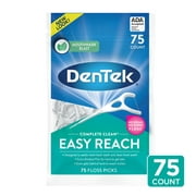 DenTek Complete Clean Easy Reach Floss Picks, 75.0 CT