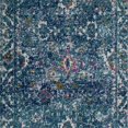 thumbnail image 3 of 594119 Laraline Vintage Turkish Medallion Faded Turquoise Area Rug 2'2"x10', 3 of 3