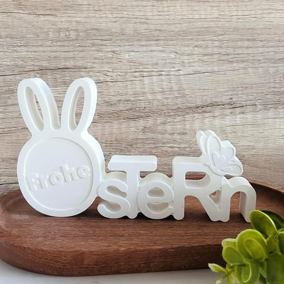 Easter Letter Ornament Hanging Mould Aromatherapy Gypsum Easter Dropper Mould