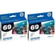 thumbnail image 1 of Cartucho de tinta Epson 69 DuraBrite Ultra Black para varios modelos, 1 of 5