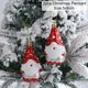 thumbnail image 1 of Decoración navideña para el hogar, adorno para árbol de Navidad, alce pintado, muñeco de nieve, caramelo, Año Nuevo, 2023, 2 unidades por lote, 2024, 1 of 4
