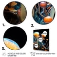 thumbnail image 3 of Designart "Drifting Yellow Jellyfish" Animals Framed Wall Art - Coastal Yellow Coastal Animal Entryway Framed Wall Art, 3 of 6