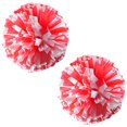 thumbnail image 1 of 2Pcs Plastic Cheerleading Pom Poms with Ring Handle  Premium Cheerleader Pompoms Kit  Cheering Hand Flowers for Sports Game Dance Fancy Dress Night Party, 1 of 8