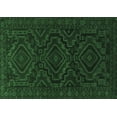 thumbnail image 1 of Ahgly Company Indoor Rectangle Persian Emerald Green Traditional Area Rugs, 5' x 7', 1 of 4