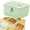 green, variant on Stackable Stainless Insulated Lunch Box with Lid Compact for Work Meals