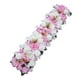 thumbnail image 3 of Panel de flores de fondo, decoración de rosas artificiales, flores de seda para boda, arco, blanco rosa, 3 of 9