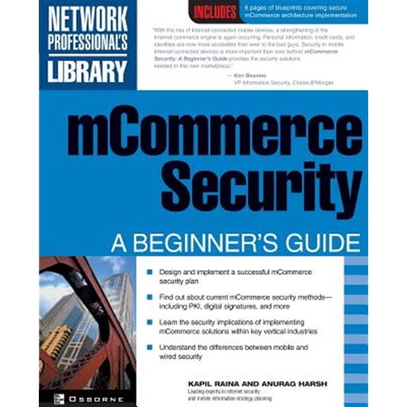 Pre-Owned Network Professional's Library McOmmerce Security: A Beginner's Guide, (Paperback)