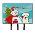 thumbnail image 1 of Carolines Treasures BB1842TH68 Snowman With Yellow Labrador Leash & Key Holder, 1 of 1