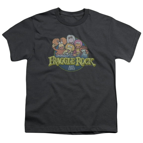 Fraggle Rock - Circle Logo - Youth Short Sleeve Shirt - Small