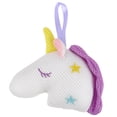 thumbnail image 1 of Cartoon Unicorn Bath Sponge Exfoliating Shower Ball For Soothing Skin (white), 1 of 2
