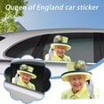 thumbnail image 5 of TONAIN Q Of England Car Window Decal Waterproof Personzed Stier Car G89C, 5 of 8
