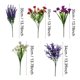 thumbnail image 3 of Ramo de Flores Artificiales para Bodas, Decoración de Sala de Estar y Hogar – Arreglos Florales de Plástico para El Día de La Madre, Fiestas o Uso Diario., 3 of 7