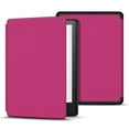 thumbnail image 3 of Case for 7" Kindle Paperwhite 12th Generation 2024 / Kindle Colorsoft Signature Edition - PU Leather Protective Folio Cover Case for Kindle Paperwhite Kids with Auto Sleep/Wake, Hot Pink, 3 of 7