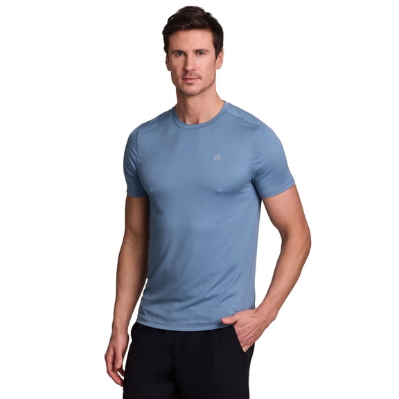 Avalanche Men's Athletic Fit Logo Short Sleeve Jersey Workout T-Shirt