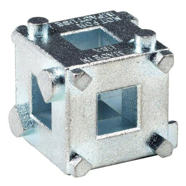Powerbuilt Rear Disc Brake Piston Cube Tool for 3/8in Drive Tool