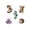 Animal 3, variant on Sea Turtles Bead Embroidery Kit, 3D Animals DIY Beadwork Craft Kit for Beginners Adults, Beaded Ornament Art Supplies & Gift, Embroidery Set for Craft Lovers ,Sea Turtles