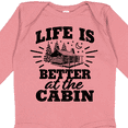 thumbnail image 4 of Inktastic Life is Better at the Cabin with Trees and Moon Boys or Girls Long Sleeve Baby Bodysuit, 4 of 5