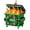 Green_02, variant on RBCKVXZ Christmas Dumpster Fire Ornaments, Funny Christmas Ornaments 2025, Its Fine Everything's Fine Ornaments, Christmas Tree Hanging Pandent Christmas Gift for Holiday Party Supplies