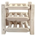 thumbnail image 2 of Homestead Collection Countertop Wine Rack, Clear Lacquer Finish, 2 of 3