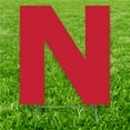 thumbnail image 1 of Advanced Graphics 3256 Panneau de Cour Lettre N 20 x 15 Po, Rouge, 1 of 1