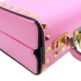 thumbnail image 6 of Pre-Owned Valentino Garavani Rockstud Alcove Box Grainy Calfskin Leather Shoulder Bag Pink, 6 of 12