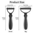 thumbnail image 4 of Pet Hair Removal Comb Cat Dog Brush Hair Grooming ShopWise Round, 4 of 14
