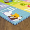 thumbnail image 4 of KC Cubs Playtime Collection ABC Alphabet Animal Educational Learning & Game Area Rug Carpet for Kids and Children Bedrooms and Playroom, 4 of 5